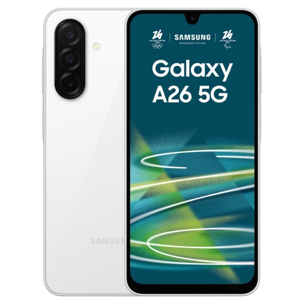 Samsung MOBILE PHONE GALAXY A26 5G/128GB WHITE SM-A266B SAMSUNG