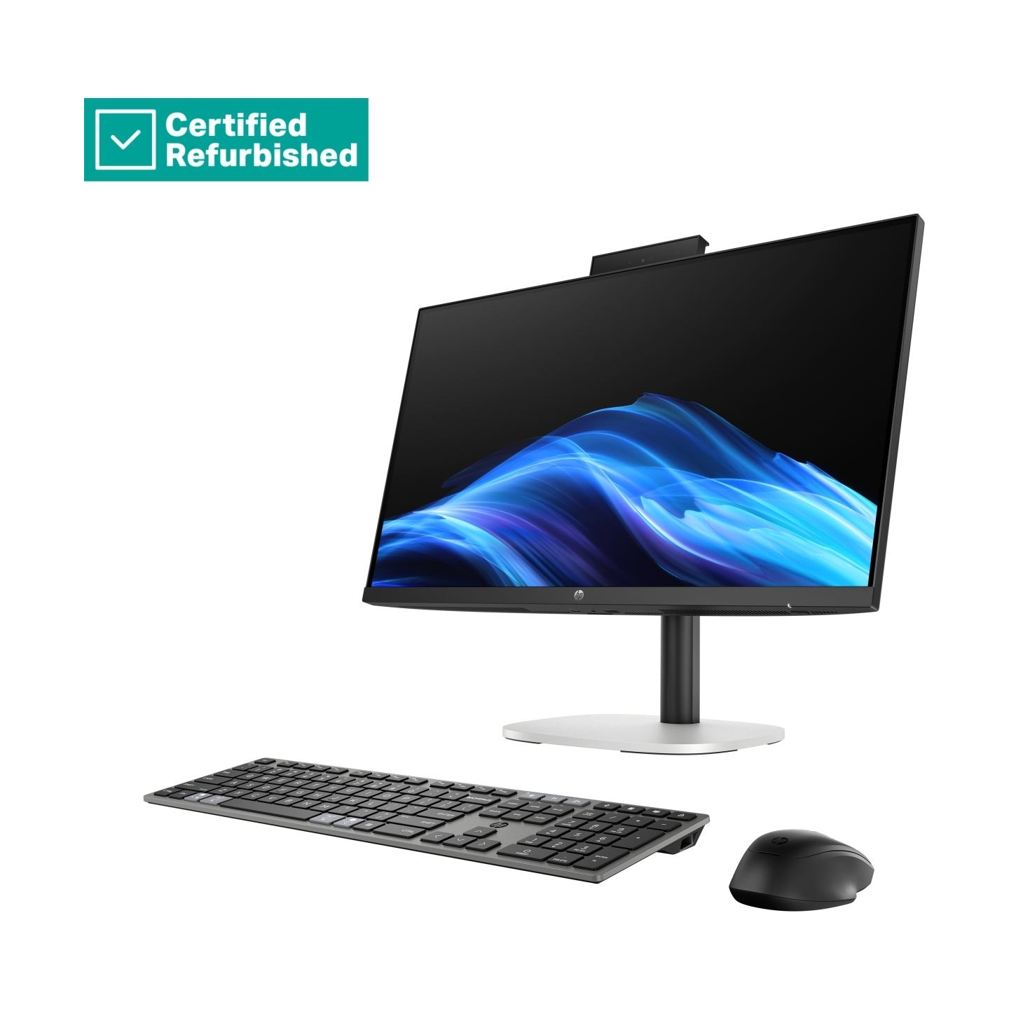 HP RENEW SILVER HP ProStudio 4 AIO All-In-One 24 - Ultra 5-225T, 32GB, 1TB SSD,  23.8 FHD Non-Touch AG, USB Mouse, Win 11 Pro, 1
