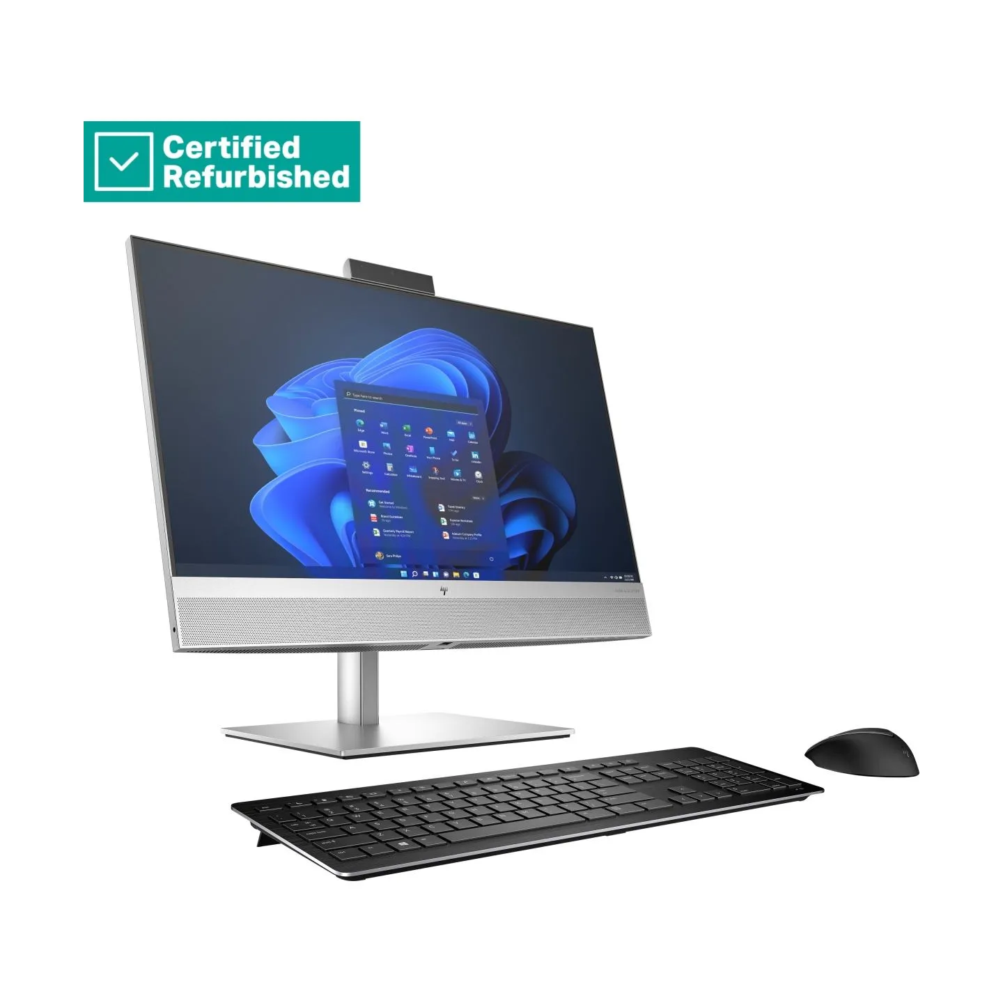 HP RENEW SILVER HP Elite 840 G9 AIO All-In-One 24 - i5-14500, 16GB, 512GB SSD, 23.8 FHD Non-Touch AG, VESA/Heigh Adjustable, Win