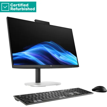 HP RENEW SILVER HP ProStudio 4 AIO All-In-One 24 - Ultra 5-235, 32GB, 512GB SSD, 23.8 FHD Touch AG, Height Adjustable, USB Mouse