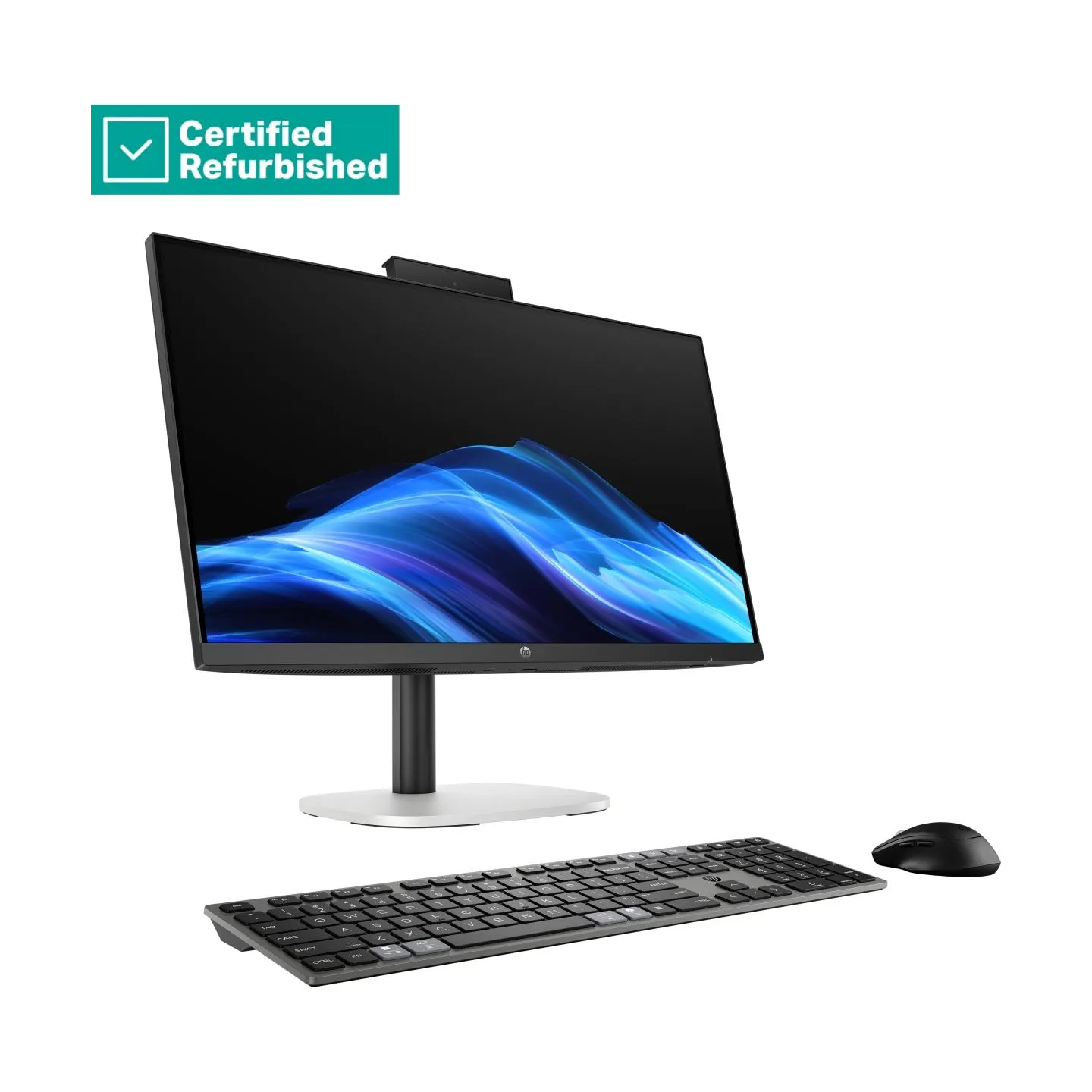 HP RENEW SILVER HP ProStudio 4 AIO All-In-One 24 - Ultra 5-235, 32GB, 512GB SSD, 23.8 FHD Touch AG, Height Adjustable, USB Mouse