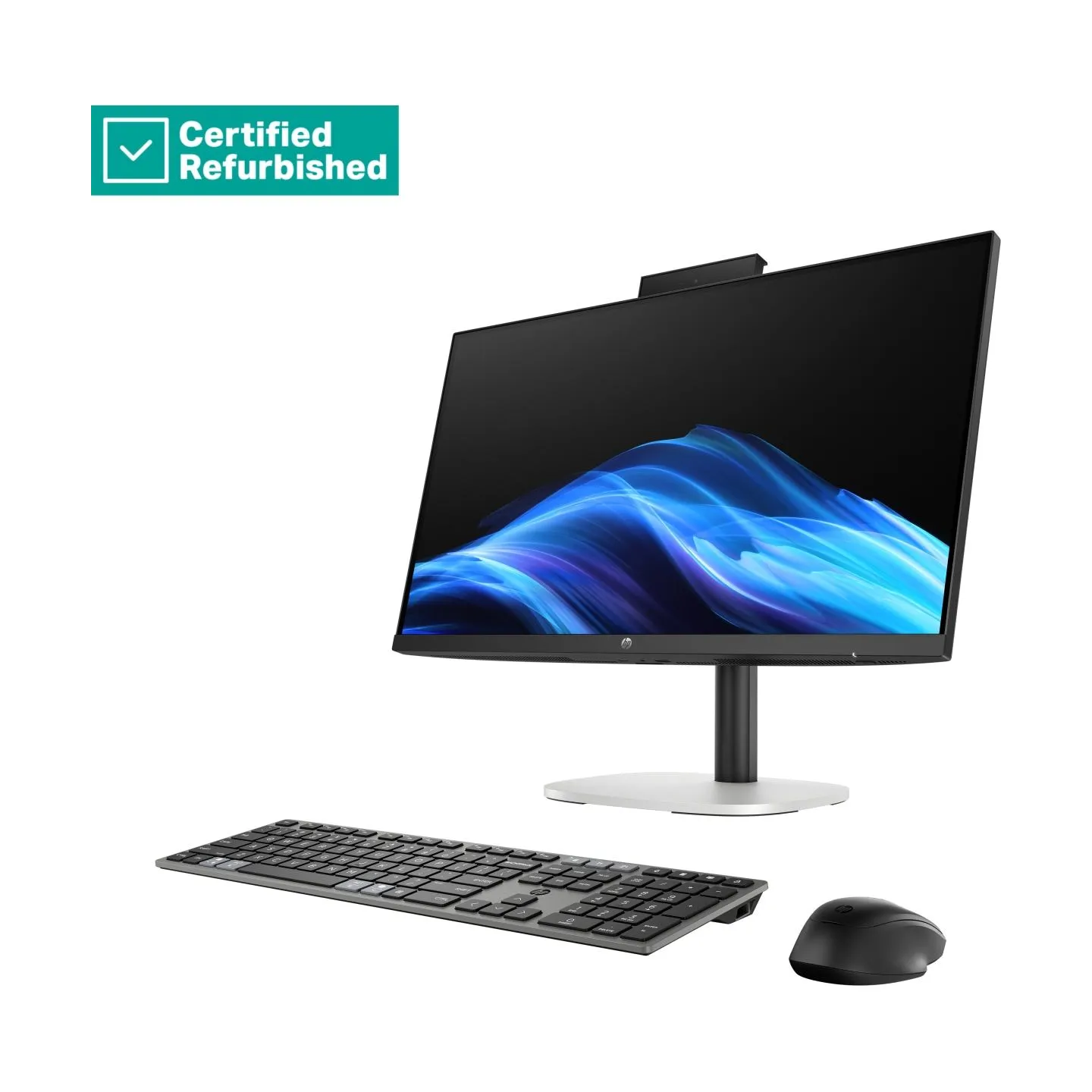 HP RENEW SILVER HP ProStudio 4 AIO All-In-One 24 - Ultra 5-235, 32GB, 512GB SSD, 23.8 FHD Touch AG, Height Adjustable, USB Mouse