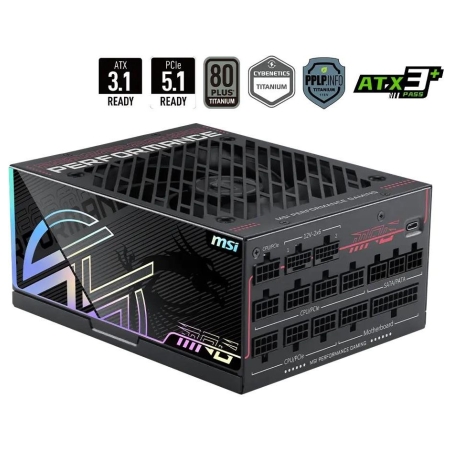 MSI Power Supply|MSI|MPG Ai1300TS PCIE5|ATX|PC|100 - 240 V|1300 W|MPGAI1300TSPCIE5
