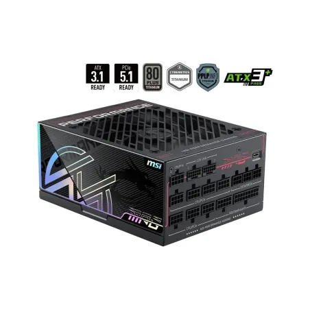 MSI Power Supply|MSI|MPG Ai1300TS PCIE5|ATX|PC|100 - 240 V|1300 W|MPGAI1300TSPCIE5