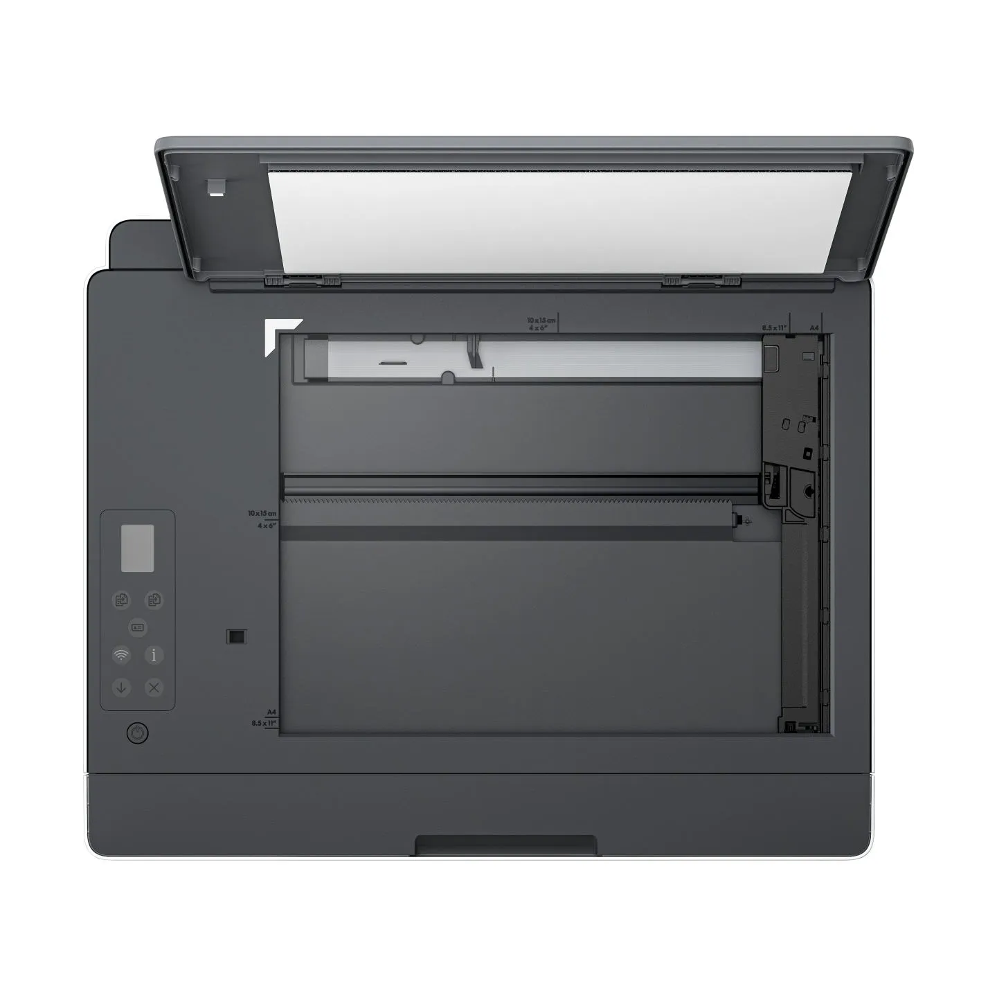 HP SmartTank 580 All-in-One Printer - A4 Color Ink, Print/Copy/Scan, WiFi, 22ppm, 400-800 pages per month / 1F3Y2A#671