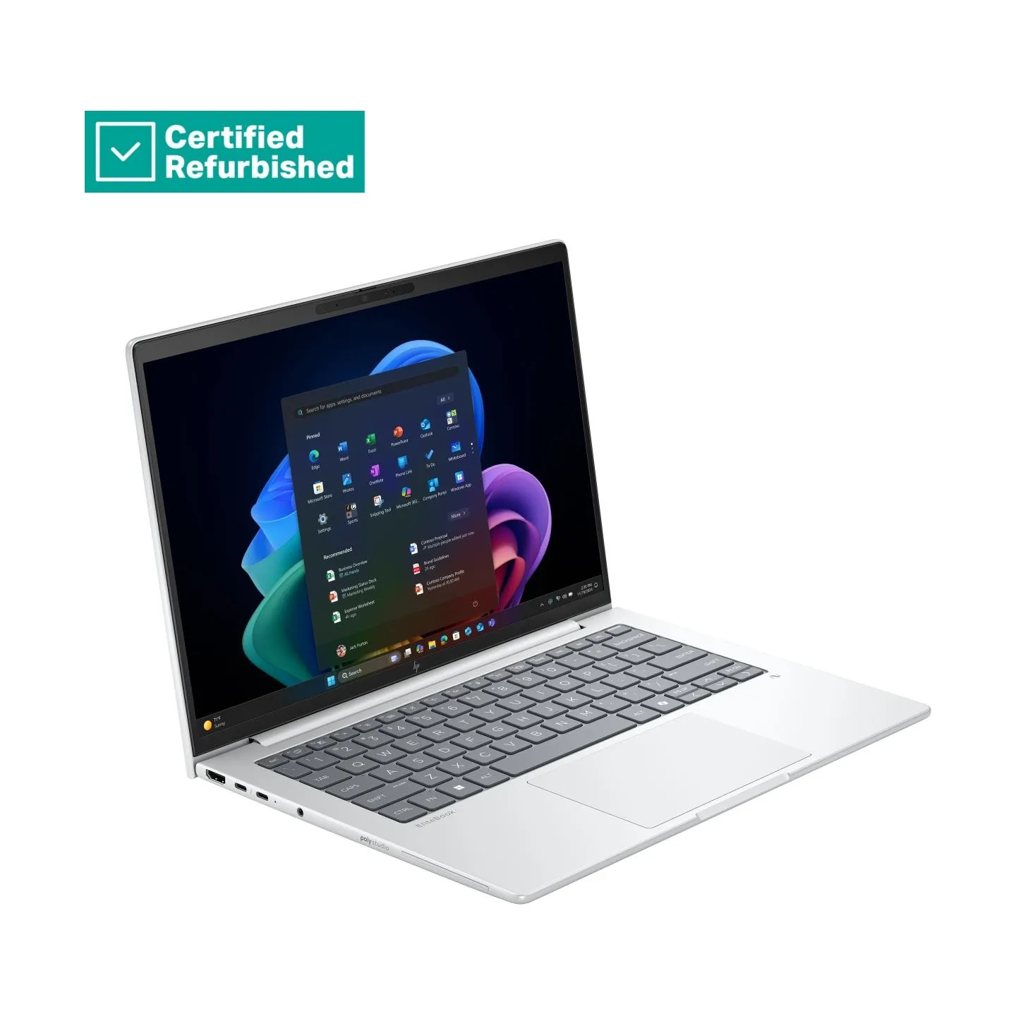 HP RENEW GOLD HP EliteBook 8 G1a AI 14 - Ryzen AI 5 340, 16GB, 512GB SSD, 14 WUXGA 300-nit AG, 5MP IR cam, WWAN-ready, Smartcard