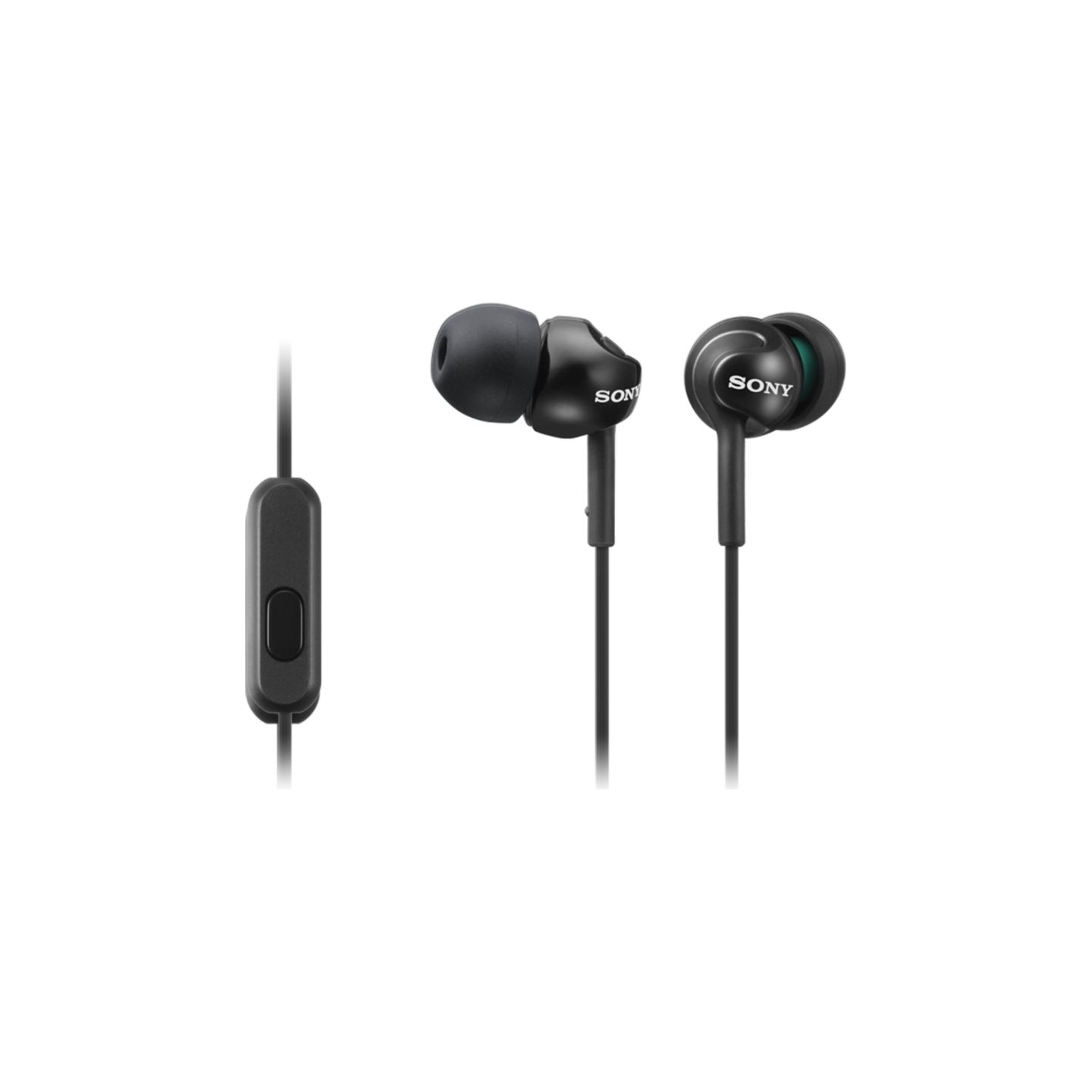 Sony In-ear Headphones EX series, Black | Sony | MDR-EX110AP | In-ear | Black