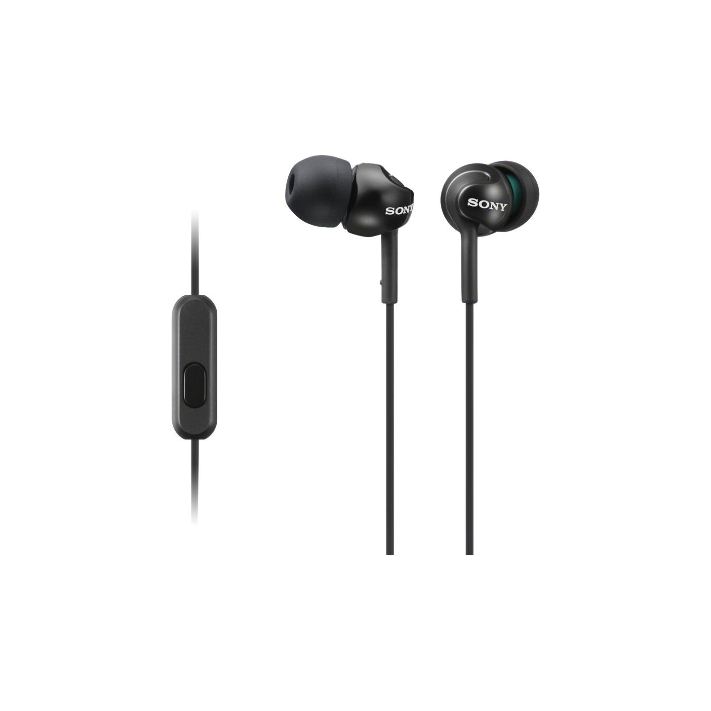 Sony In-ear Headphones EX series, Black | Sony | MDR-EX110AP | In-ear | Black