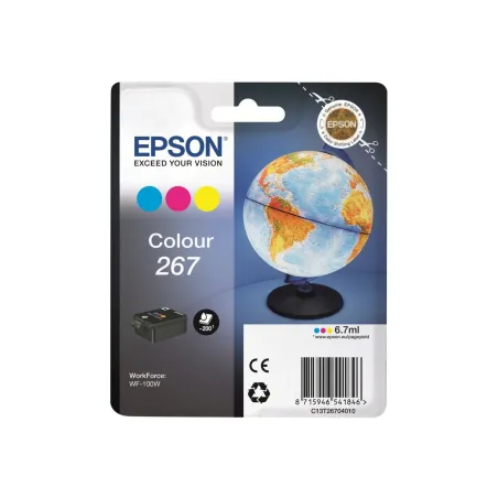 Epson 267 Tri-colour Ink Cartridge | Ink | Cyan, Magenta, Yellow