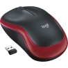 Logitech LOGI M185 Wireless Mouse RED