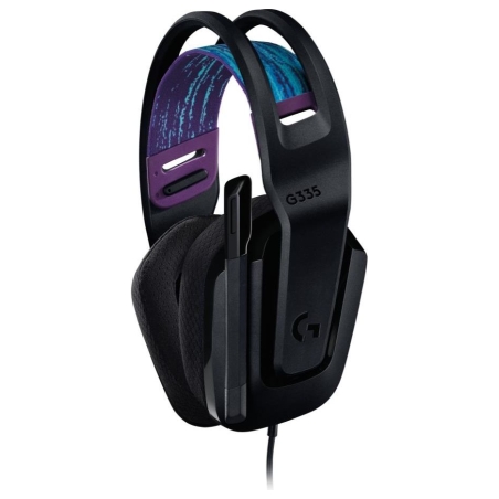 Logitech G335 Wired Gaming Headset - BLACK - 3.5 MM