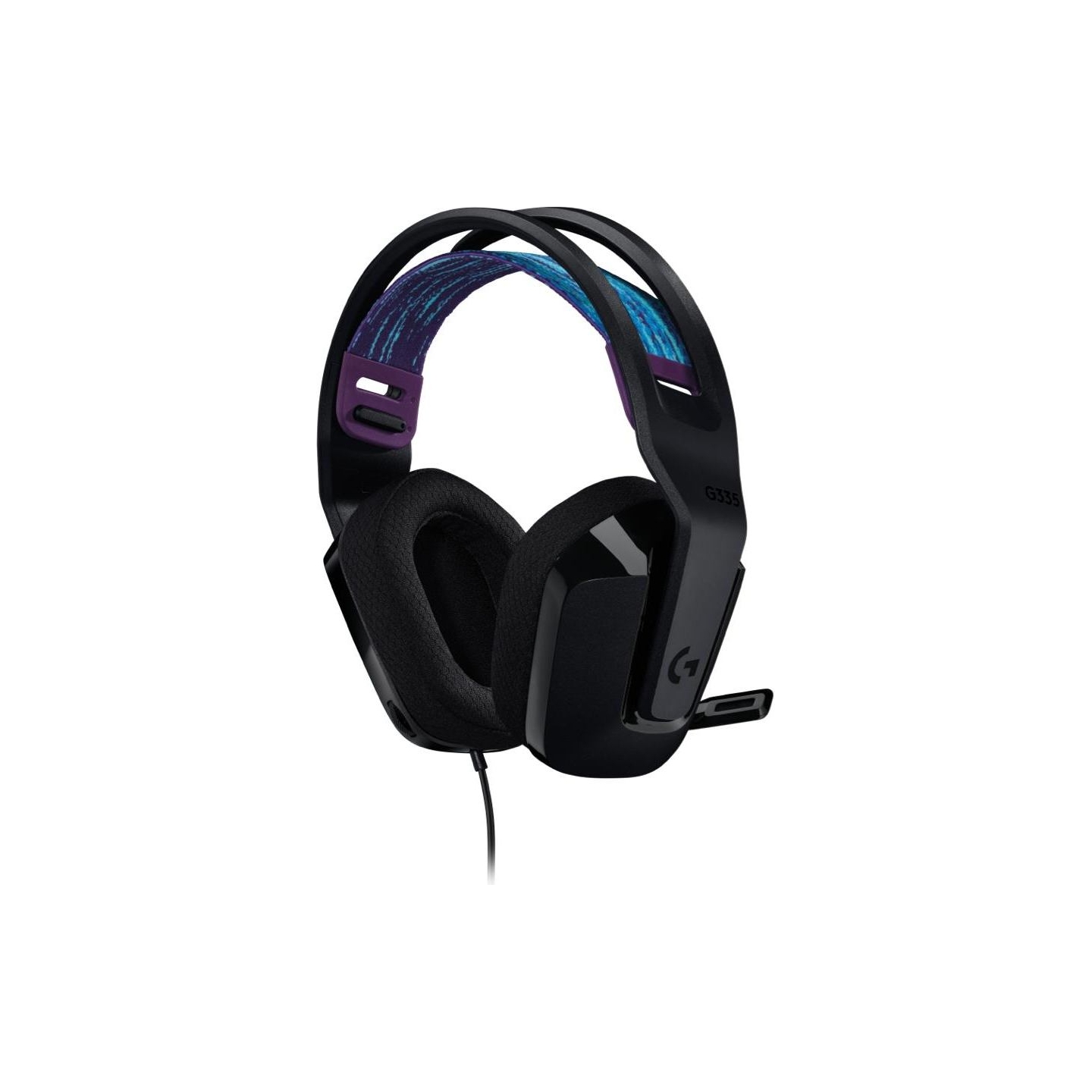 Logitech G335 Wired Gaming Headset - BLACK - 3.5 MM