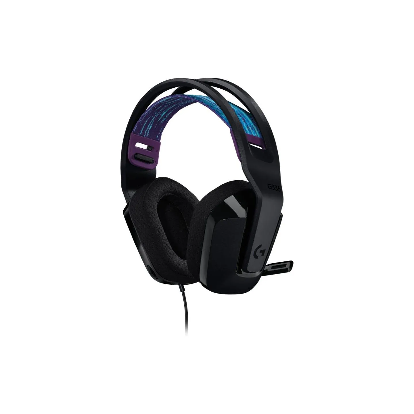 Logitech G335 Wired Gaming Headset - BLACK - 3.5 MM