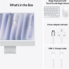 Apple iMac 24 inch: M4 10/10, 24GB, 512GB SSD - Silver