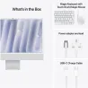 Apple iMac 24 inch: M4 10/10, 24GB, 512GB SSD - Silver
