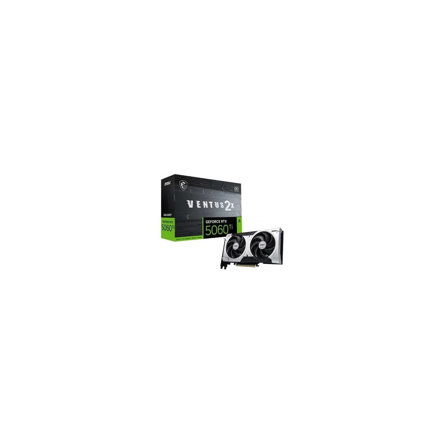MSI Graphics card GeForce RTX 5060 Ti 8G VENTUS 2X OC PLUS