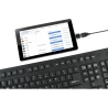 Gembird KEYBOARD FLEXIBLE USB ENG/BLACK KB-109F-B GEMBIRD