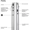 HP EliteBook 8 G2i 14 - Ultra 5-325, 32GB, 512GB SSD, 14 WUXGA 400-nit AG, 5MP IR cam, 4G/5G Modem, Smartcard, FPR, Nordic backl