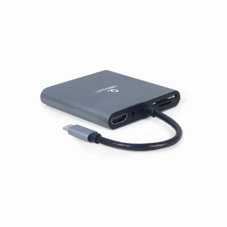 Gembird I/O ADAPTER USB-C TO HDMI/USB3/6IN1 A-CM-COMBO6-01 GEMBIRD