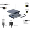 Gembird I/O ADAPTER USB-C TO HDMI/USB3/6IN1 A-CM-COMBO6-01 GEMBIRD