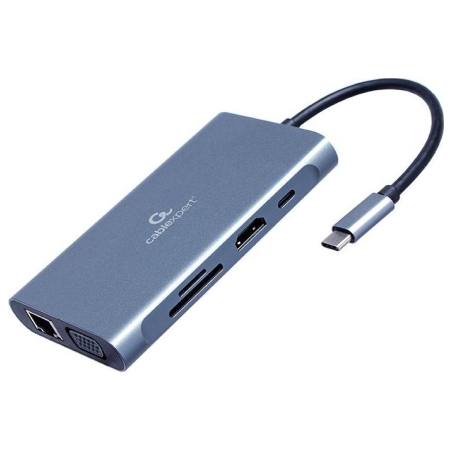 Gembird I/O ADAPTER USB-C TO HDMI/USB3/7IN1 A-CM-COMBO7-01 GEMBIRD