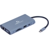 Gembird I/O ADAPTER USB-C TO HDMI/USB3/7IN1 A-CM-COMBO7-01 GEMBIRD