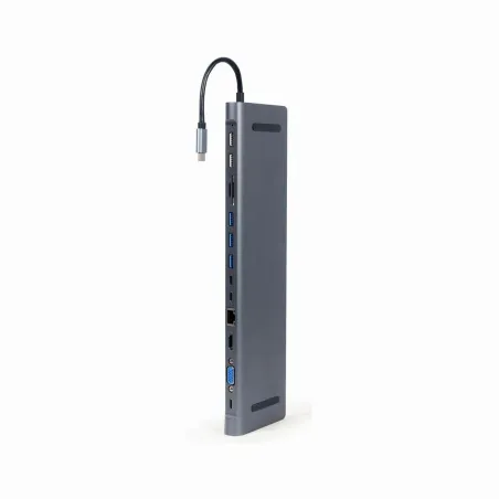 Gembird I/O ADAPTER USB-C TO HDMI/USB3/9IN1 A-CM-COMBO9-01 GEMBIRD
