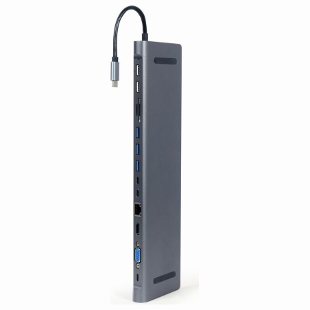 Gembird USB Type C multi port adapter