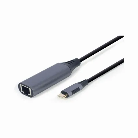 Gembird I/O ADAPTER USB-C TO LAN/GREY A-USB3C-LAN-01 GEMBIRD