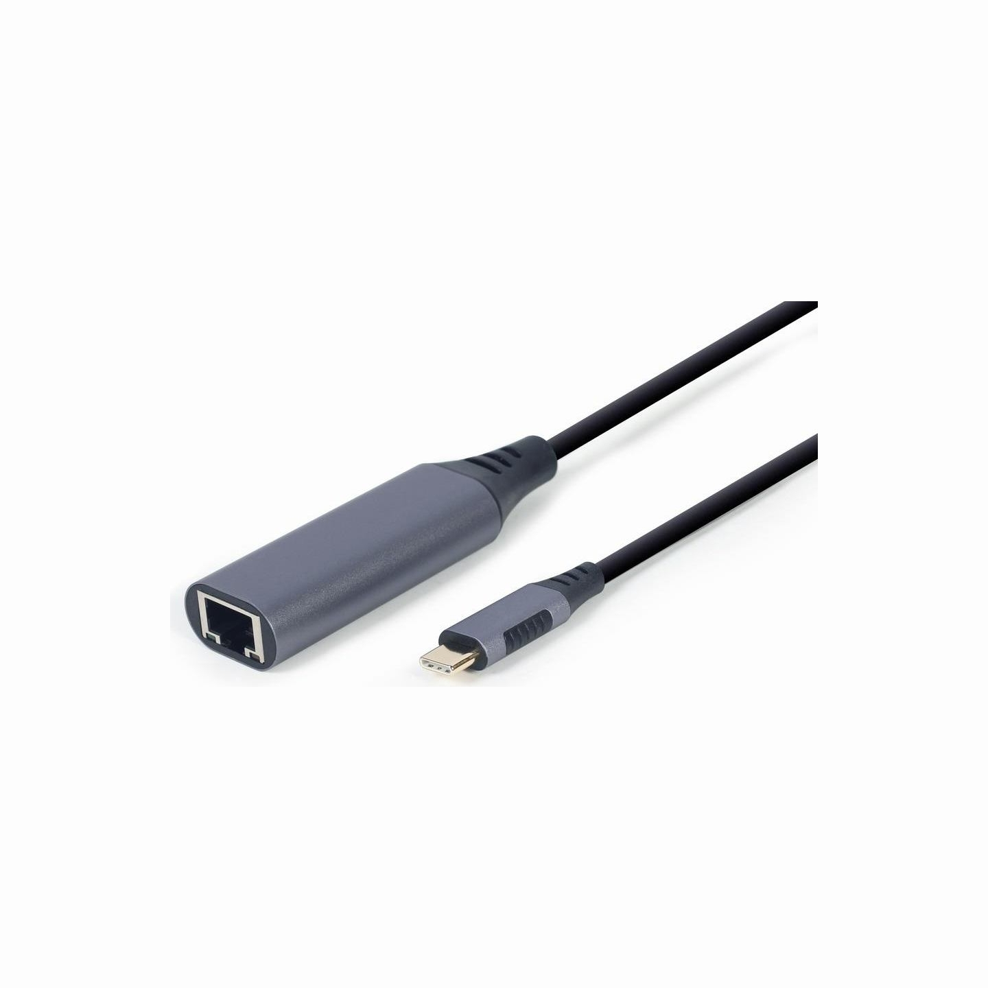 Gembird I/O ADAPTER USB-C TO LAN/GREY A-USB3C-LAN-01 GEMBIRD