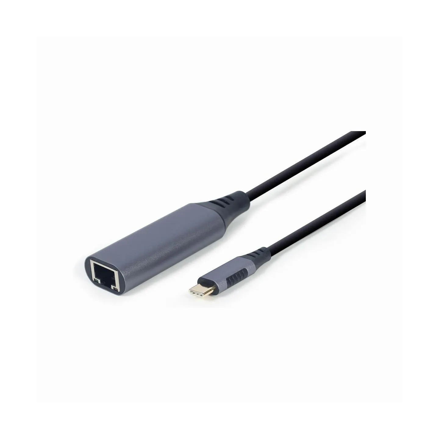Gembird I/O ADAPTER USB-C TO LAN/GREY A-USB3C-LAN-01 GEMBIRD