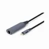 Gembird I/O ADAPTER USB-C TO LAN/GREY A-USB3C-LAN-01 GEMBIRD
