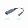 Gembird I/O ADAPTER USB-C TO LAN/GREY A-USB3C-LAN-01 GEMBIRD