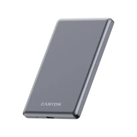 Canyon power bank OnPower 505 slim Magnetic 5000 mAh PD20W Dark Grey