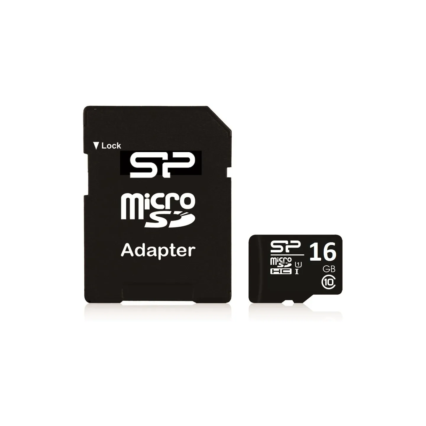 Silicon Power | 16 GB | MicroSDHC | Flash memory class 10 | SD adapter