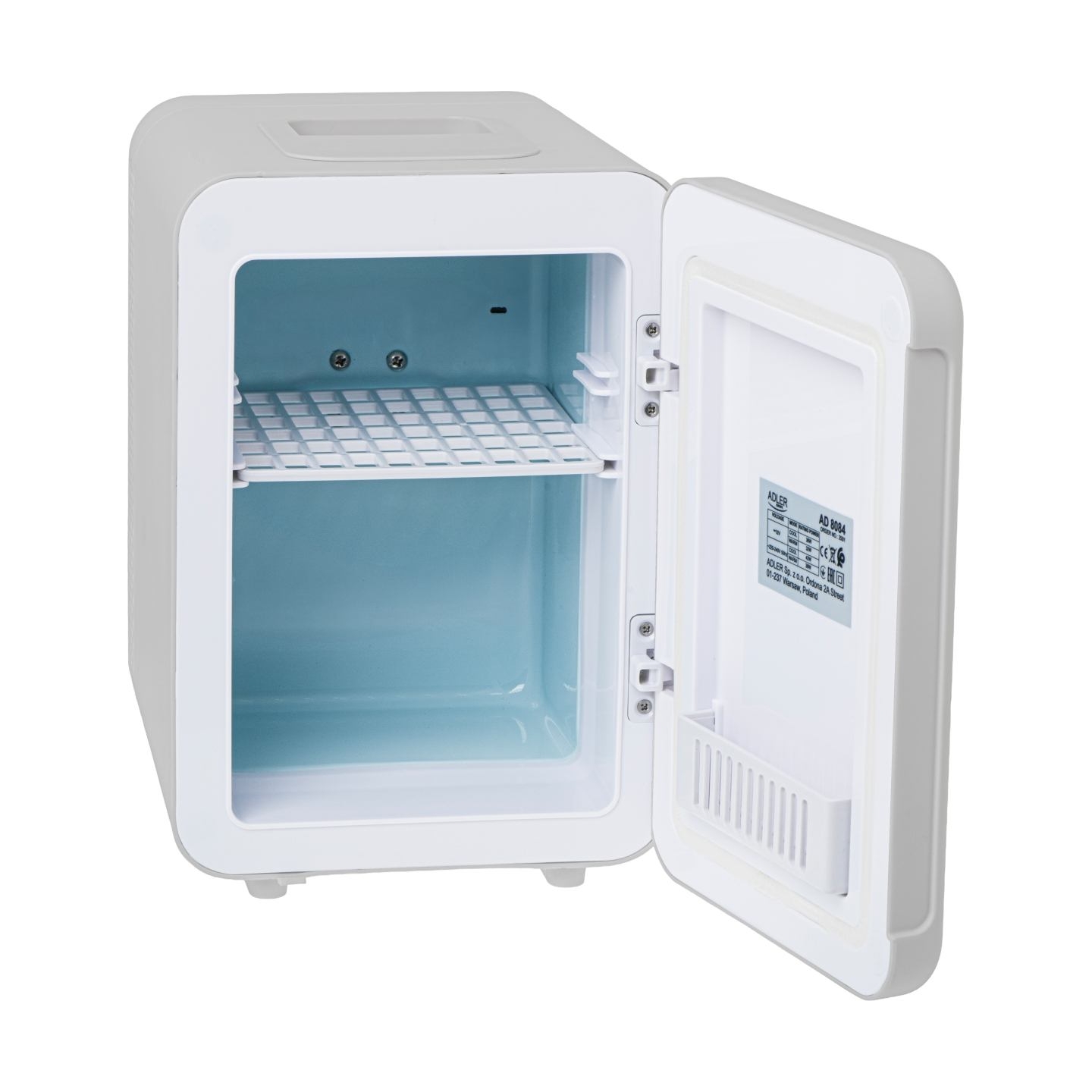 Adler Mini Refrigerator | AD 8084 | Adler Free standing | Height 27 cm | Larder | Fridge net capacity 4 L | Grey