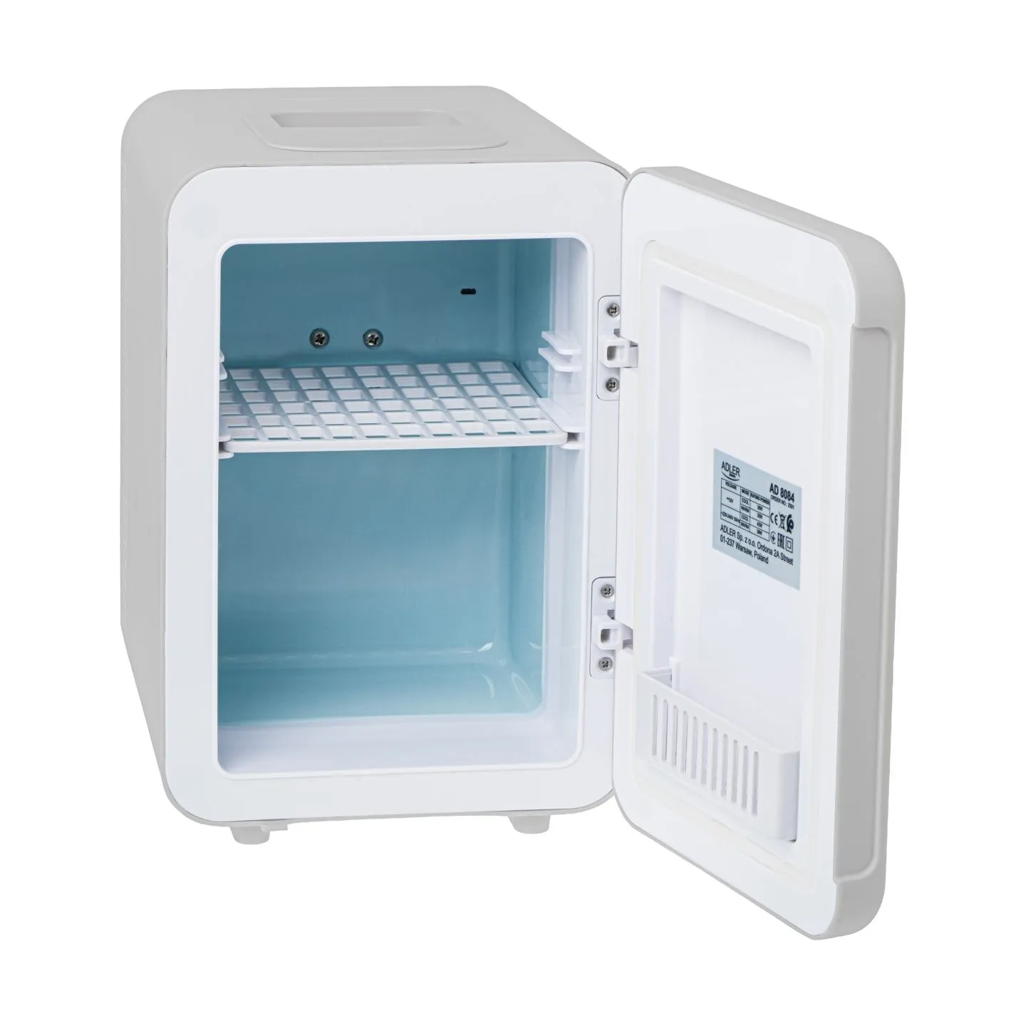 Adler Mini Refrigerator | AD 8084 | Adler Free standing | Height 27 cm | Larder | Fridge net capacity 4 L | Grey