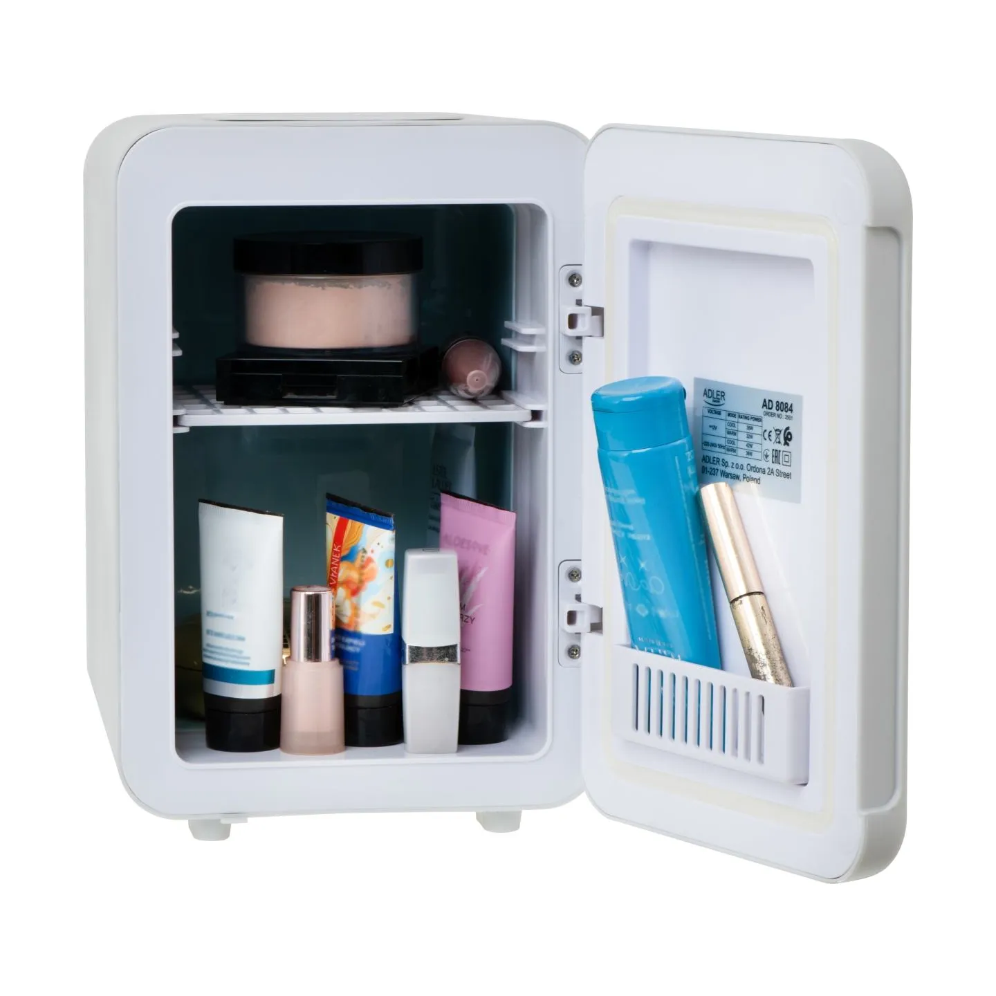 Adler Mini Refrigerator | AD 8084 | Adler Free standing | Height 27 cm | Larder | Fridge net capacity 4 L | Grey