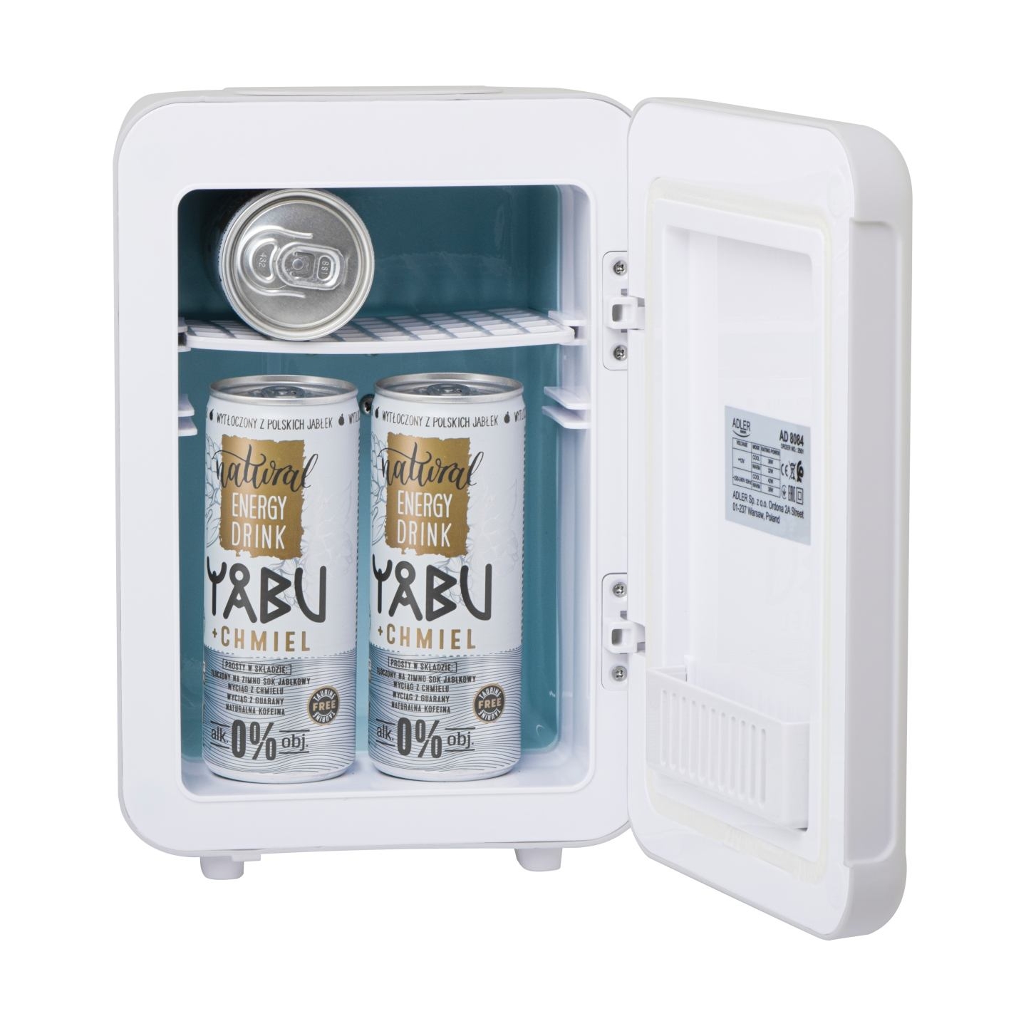 Adler Mini Refrigerator | AD 8084 | Adler Free standing | Height 27 cm | Larder | Fridge net capacity 4 L | Grey