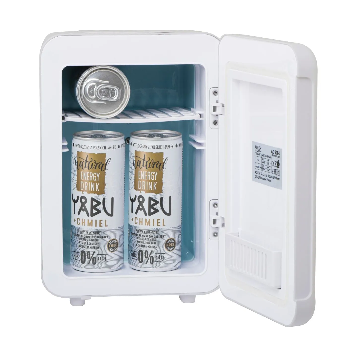 Adler Mini Refrigerator | AD 8084 | Adler Free standing | Height 27 cm | Larder | Fridge net capacity 4 L | Grey