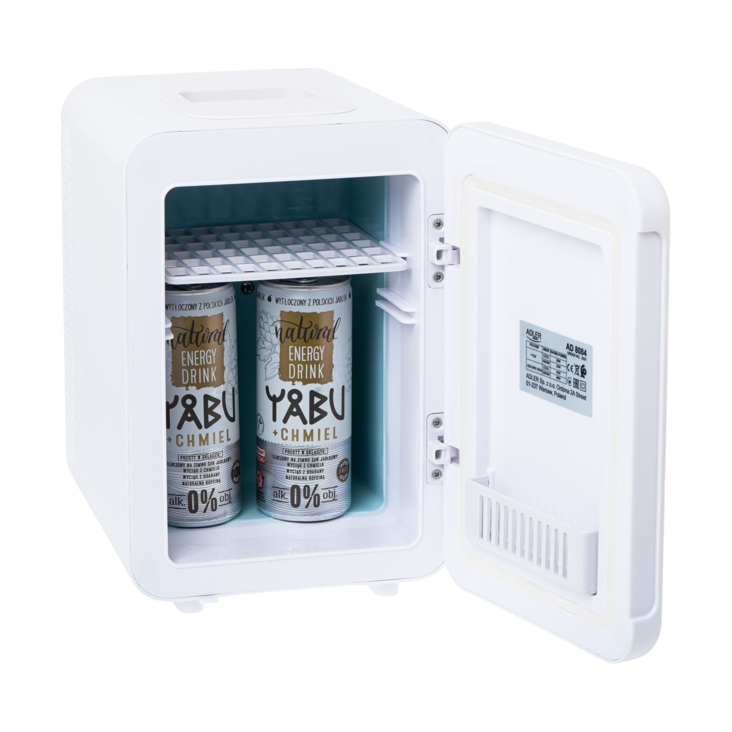 Adler Mini Refrigerator | AD 8084 | Adler Free standing | Height 27 cm | Larder | Fridge net capacity 4 L | White