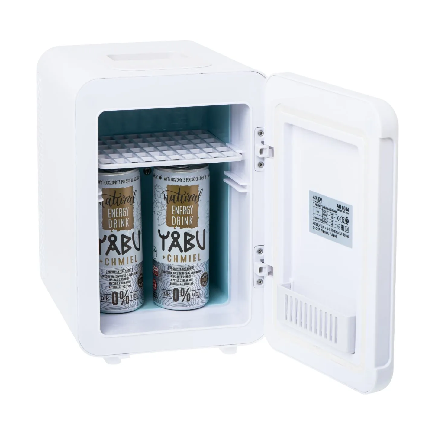 Adler Mini Refrigerator | AD 8084 | Adler Free standing | Height 27 cm | Larder | Fridge net capacity 4 L | White