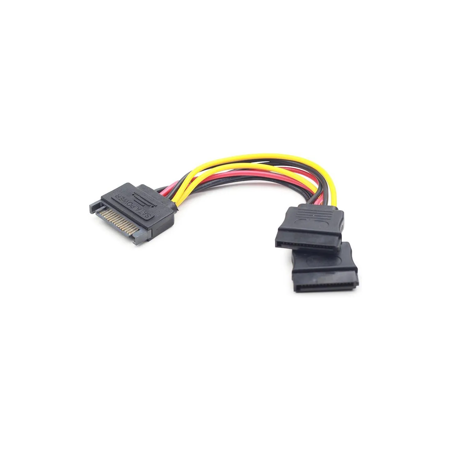 Gembird CABLE POWER SPLITTER SATA/0.15M CC-SATAM2F-01 GEMBIRD