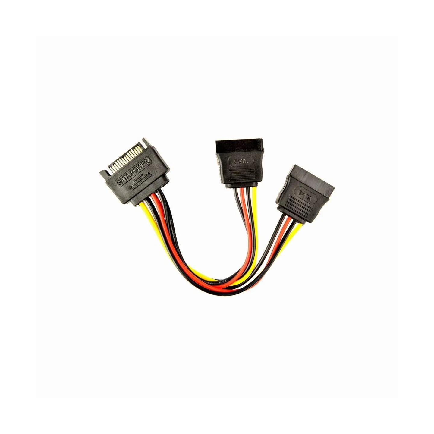 Gembird CABLE POWER SPLITTER SATA/0.15M CC-SATAM2F-01 GEMBIRD
