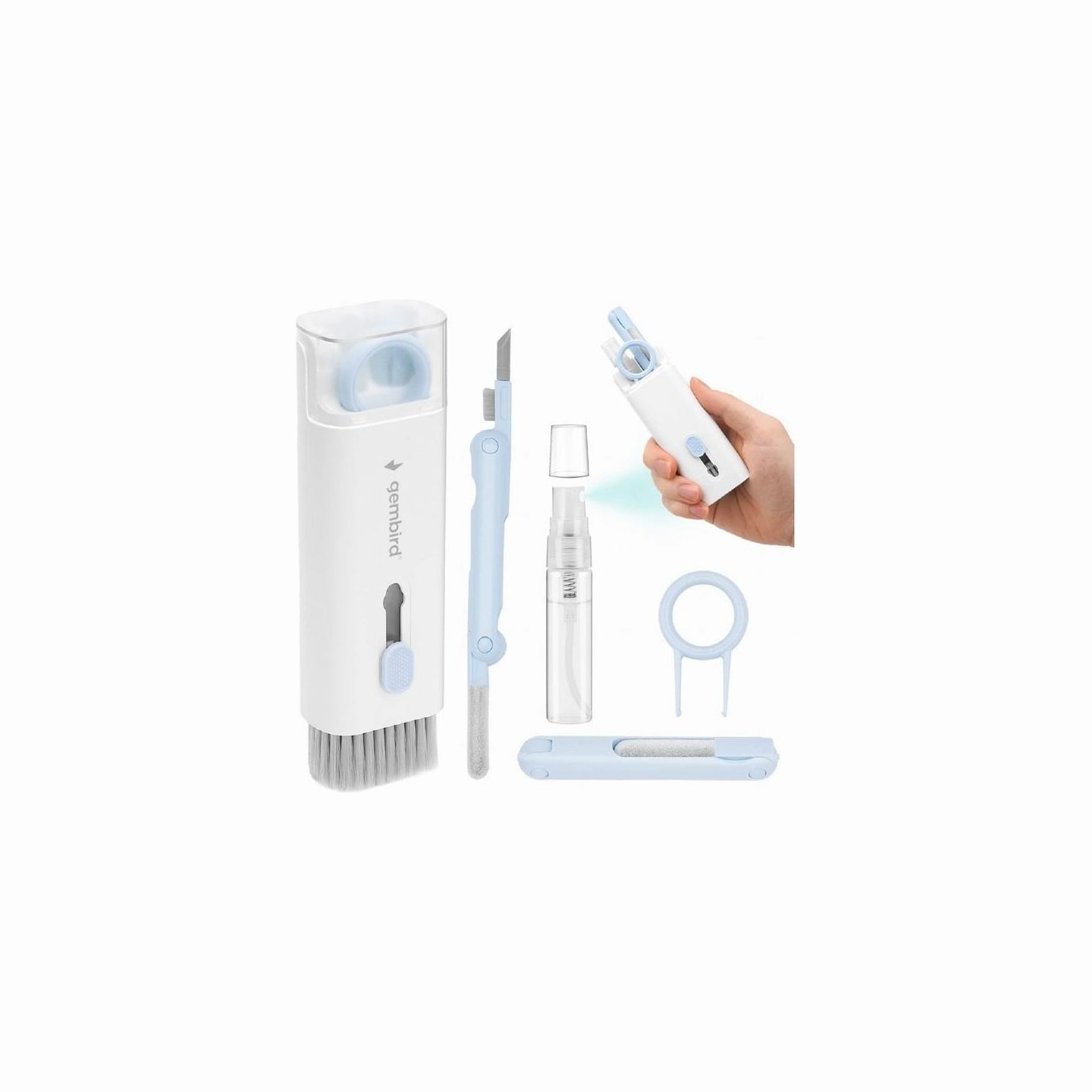 Gembird CLEANING KIT UNIVERSAL 7IN1/CK-LCD-07 GEMBIRD