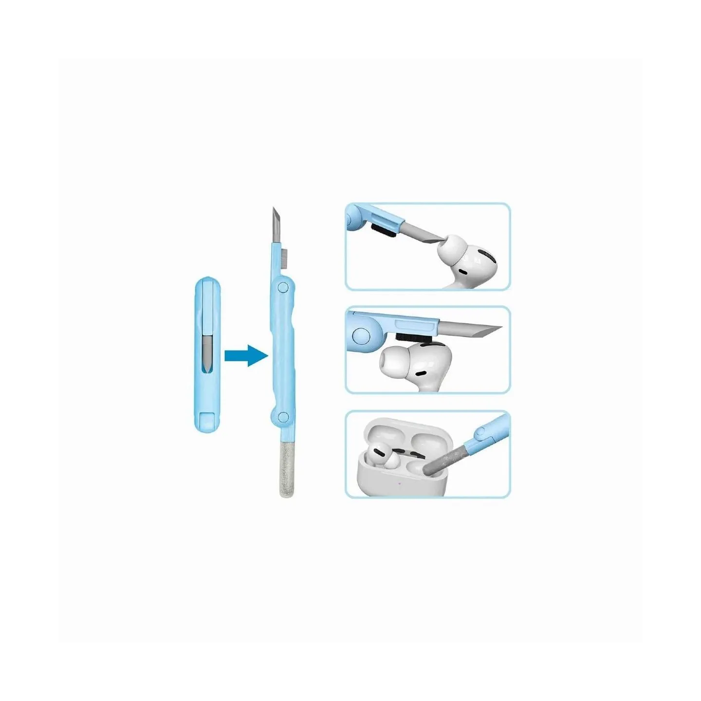 Gembird CLEANING KIT UNIVERSAL 7IN1/CK-LCD-07 GEMBIRD