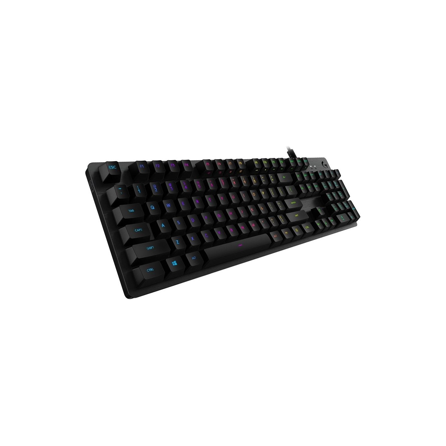 Logitech G512 Corded LIGHTSYNC Mechanical Gaming Keyboard - CARBON - US INT'L - USB - TACTILE