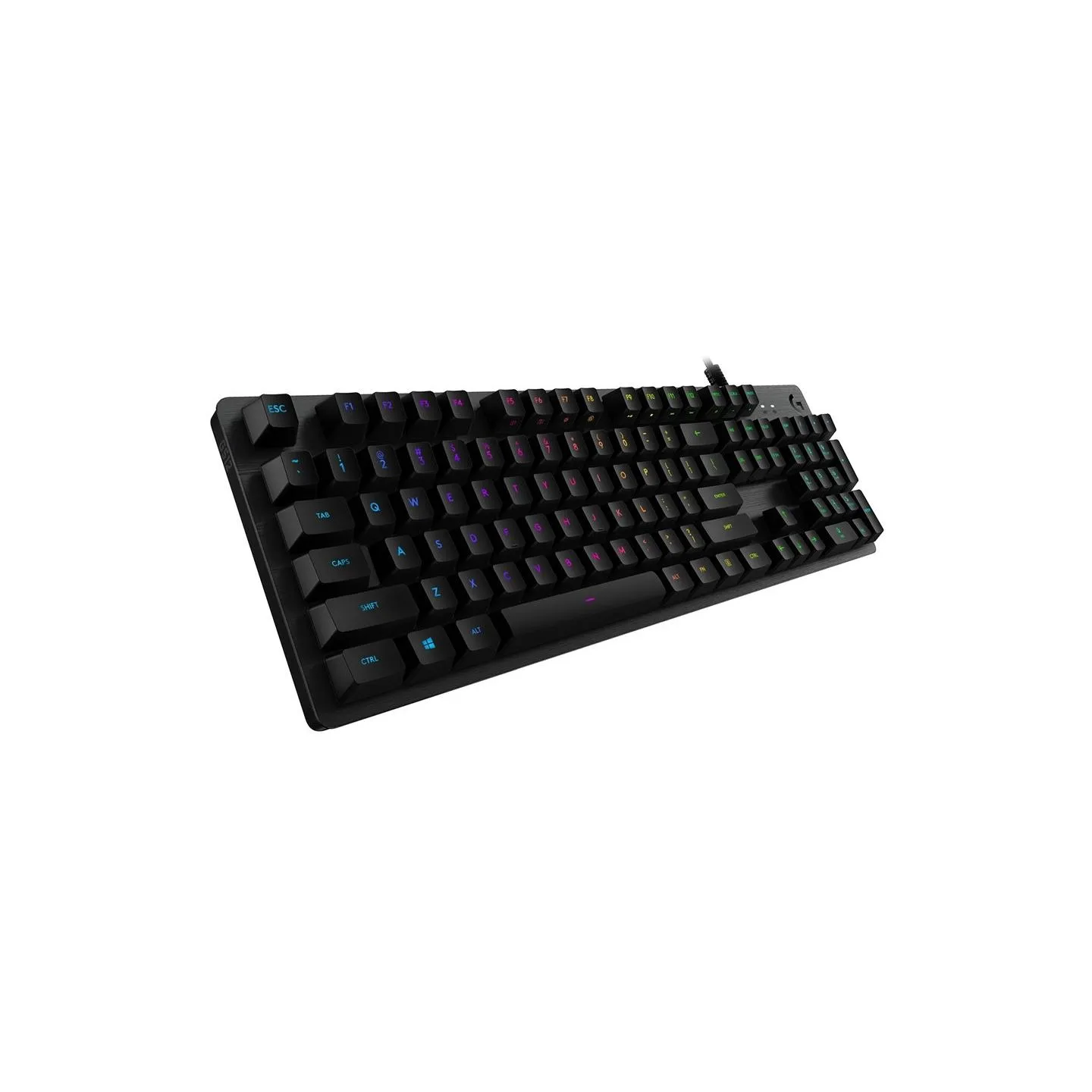 Logitech G512 Corded LIGHTSYNC Mechanical Gaming Keyboard - CARBON - US INT'L - USB - TACTILE