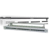 Digitus | CAT 6A Patch Panel, shielded, 1U, 24-port | RJ45, 8P8C | Grey