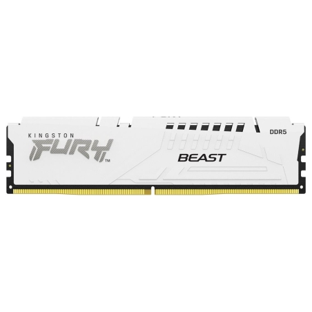 Kingston KF560C30BWE-32 32GB 6000MT/s DDR5 CL30 DIMM FURY Beast White EXPO | Kingston